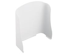 FUNNETOYU Pare-Soleil Carré Anti-Pluie pour Caméra de Sécurité Extérieure, Boîtier Métallique Étanche 17,8 X 16 X 7 Cm, Protection UV Résistante aux Intempéries, Compatible Dômes et Caméras