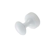 FUNNETOYU Patère Murale Simple Ronde pour Salle de Bain Crochet Mural pour Vêtements Chapeaux Cuisine Installation Facile avec Vis Design Moderne et Compact