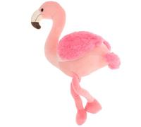 FUNNETOYU Peluche Flamant Rose 25 Cm en Tissu Peluche Haute Élasticité Ultra Douce Animal Léger 0,2 Kg et Machine à Pinces Présent Original pour Garçon et Filles