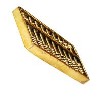 FUNNETOYU Petit Boulier Miniature en Laiton Ornement Vintage Décoratif D’Éveil Éducatif pour Garçon et Filles Modèle D’Abaque Chinois Décoration de Bureau Unique 1 Pièce