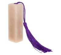 FUNNETOYU Pierre à Graver Vierge Pompon 2X2X7 CM Sceau Chinois Traditionnel en Pierre Résistante pour Calligraphie et Peinture Timbre Artistique Chinois pour Débutants Estampes