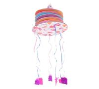 FUNNETOYU Piñata Licorne Rose à Tirer pour Fête Anniversaire Fille Décoration Suspendue Festive à Remplir avec Bonbons et Petits Décor Pinatas pour Célébrations Enfantines