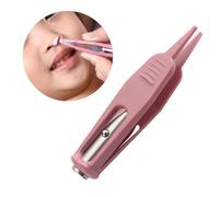 FUNNETOYU Pince de Nettoyage LED avec Lumière Portable et Antidérapante Sûre pour Garçon Fille et Adulte Multi Usage pour Nez Oreilles et Nombril Outil de Soin Hygiène Doux