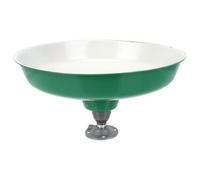 FUNNETOYU Plafonnier Suspendu Abat-Jour en Fer Émaillé E27, Décoration Pratique pour Atelier et Route, Éclairage de Véranda, Style Vintage Simple