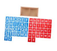 FUNNETOYU Planche Alphabet Montessori Bois pour Garçon Fille Boîte Apprentissage des Langues avec Lettres pour Classe Maison