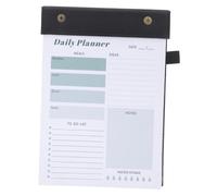FUNNETOYU Planificateur Quotidien Déchirable avec Lignes Pointillées Carnet Multifonction pour Tâches Journalières Organisation Bureau et Bloc-notes Agenda Pratique