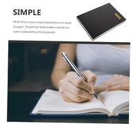 FUNNETOYU Planning Book Cahier Journal Enseignant Noir Agenda Semainier Bord École Bureau Organiseur Quotidien Polyvalent