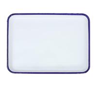 FUNNETOYU Plateau Rectangulaire Émaillé Blanc 28X39X28 CM Plat de Service Polyvalent pour Laboratoire Cuisine Plateau à Fruits et Desserts Ustensile Solide en Émail Résistant aux
