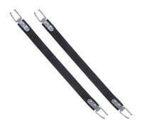 FUNNETOYU Poignée de Transport de Batterie 2pièces Lève-batterie pour Voiturette de Golf Sangles en Acier Noir Outil Portable pour Usage Extérieur