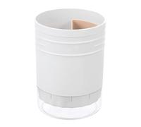 FUNNETOYU Porte-ustensiles Cuisine Blanc en Pp Capacité de Rangement Multi-fonction pour Cuillères, Fourchettes et Baguettes, Design Simple et Décoratif Cuisine