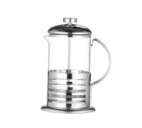 FUNNETOYU Pot à Café Verre Résistant Chaleur avec Filtre Réutilisable pour Infusion de Thé et Café Passoire Multi-usages Facile à Nettoyer