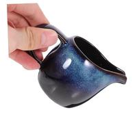 FUNNETOYU Pot à Lait Céramique avec Poignée et Bec Verseur Pichet Crème et Lait pour Café et Thé Design Pratique pour Service à et Cafés