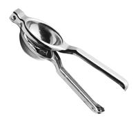 FUNNETOYU Presse-Citron Manuel en Acier Inoxydable, Mini Presse-Agrumes Portable pour Citron et Orange, Extracteur de Jus Multifonction Pratique, Ustensile Cuisine Compact, Facile à