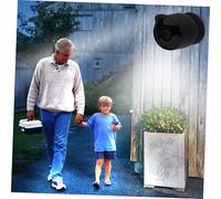 FUNNETOYU Protection Silicone pour Caméra Extérieure Compatible Nest Housse Pluie et Vent Couverture Complète Rayures et Éclaboussures Protection Soleil et Intempéries Noire