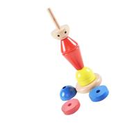 FUNNETOYU Puzzle Montessori Pour Formes Empileur Géométrique Arc-ciel Jouet Apprentissage Précoce Pour Garçon Fille