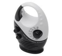 FUNNETOYU Radio Étanche Am/FM Portable Extérieur Volume Réglable Alimentation DC 45V Compacte et Légère Salle de Bain Camping et Activités Plein Air