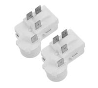 FUNNETOYU Relais de Démarrage 4 Broches Protecteur de Surcharge pour Réfrigérateur et Congélateur, Accessoire Compresseur en Pp et Fer, Haute Efficacité, Modèle Zhb40-105p15