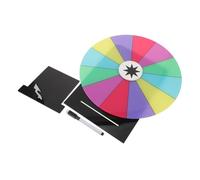 FUNNETOYU Roue de Récompenses Cases Acrylique avec Base Stable Roue Tournante de Table pour Jeux de Fête Mariage et Carnaval
