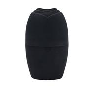 FUNNETOYU Rouleau de Massage du Visage en Silicone Noir Réutilisable pour Femmes Soins Après Coups de Soleil Réparation Rougeurs Stimulation de la Circulation et Réduction des Gonflements