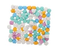 FUNNETOYU Sable Sensoriel Imitation Porcelaine 100 G 5 Couleurs pour Cabane de Jeu et Table à Sable, Matériel D'artisanat pour Loisirs Créatifs Garçon et Filles, Remplissage Bac Sensoriel