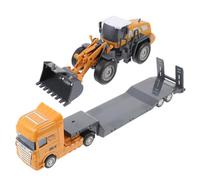 FUNNETOYU Set de Jouets de Chantier pour Garçon Fille Véhicules de Construction Colorés Modèles Simulés Adaptés Aux Petites Jouets Dingénierie pour Garçons et Filles