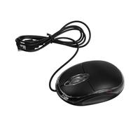 FUNNETOYU Souris Optique USB De Bureau Ergonomique Filaire pour Pc Et Ordinateur Portable, Utilisation Professionnelle, Molette De Défilement Précise, Couleur Noire