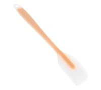 FUNNETOYU Spatule Silicone Alimentaire Résistante Chaleur avec Manche Long Racloir Beurre Citron Lisseur Gâteau Décoratif Floral Ustensile Pâtisserie Polyvalent pour Cuisson et Étalage