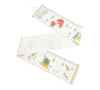 FUNNETOYU Sticker Mural Toise Animaux pour Chambre Denfants Autocollant Mesure Hauteur Ludique avec Motif Cartoon Décoration Murale Résistante et Pratique