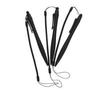 FUNNETOYU Stylet pour Écran Résistif avec Cordon Anti-Perte, Lot De 3 Stylets pour Tablette Graphique Et Smartphones, Pointe Abs Douce, Utilisation Précise pour Dessin Et Écriture, Noir