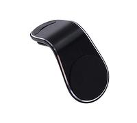 FUNNETOYU Support Magnétique Voiture pour Smartphone Vent Car Fixation Adhésive Sécurisée Compatible GPS et Mini Maintien Stable et Installation Facile