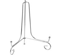 FUNNETOYU Support Porte-assiettes en Fer 5 Pouces, Présentoir Stable pour Assiettes, Plats et Gâteaux, Chevalet Polyvalent pour Affichage la Cuisine, Bureau et Décoration Maison, Support