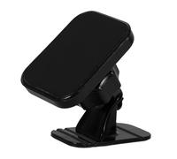 FUNNETOYU Support Téléphone Magnétique pour Voiture Fixation Adhésive Rotative Support Portable Ajustable et Compact pour Smartphones Installation Facile sur Surface Plane