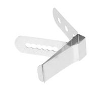 FUNNETOYU Support Thermomètre Acier Inoxydable pour Cuisine Clip Fixation Pratique pour pour Lait Café Thé et Sirop