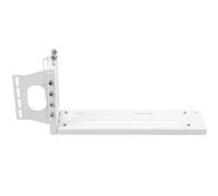 FUNNETOYU Support Vertical Structure Raisonnable et Professionnelle en Tôle Galvanisée Blanche Compatible Grand Boîtier 5 Emplacements Pcie pour Carte Graphique Pci-e pour Châssis
