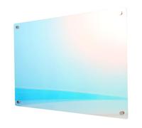 FUNNETOYU Tableau Magnétique Effaçable Acrylique pour Réfrigérateur Planificateur Mural Aimanté Réutilisable Grand Format pour Notes et Listes