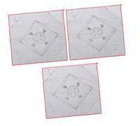 FUNNETOYU Tapis Antidérapant pour Table Mahjong avec Poche de Rangement Coussin Épais Bruit Nappe de Jeu Carrée Grise Pratique et pour Maison et Restaurant Couleur