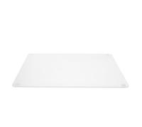 FUNNETOYU Tapis de Souris Antidérapant et Résistant aux Rayures Coins Arrondis en Verre Transparent pour Bureau et Refroidissement D