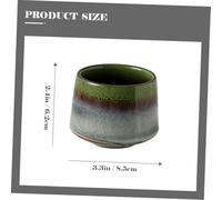 FUNNETOYU Tasse à Café Céramique Décorative Petite Tasse à Thé Isolante pour Bureau et Maison Style Vintage Créatif Mug de Boisson Chaude Résistante Chaleur à Motif Unique