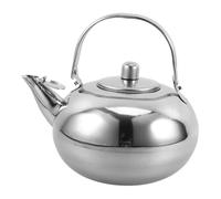 FUNNETOYU Théière Inoxydable avec Filtre Amovible Capacité Chauffage Rapide Style pour Cuisine et Restaurant