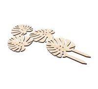 FUNNETOYU Treillis Potager Feuille Bois en Support, Plantes Grimpantes