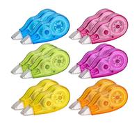 Funngy Rubans Correcteurs,12 PCS Correcteur Blanc Boîte Correction Mini Pocket Mouse Rubans Mini Roller de Correction Mini Rubans Correcteurs pour Fournitures Scolaires École Bureau