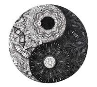 Funnli Puzzle en Bois pour Adultes et Enfants, Puzzles Yin Yang Tai Chi 300 Pièces, Pièces de Puzzle de Forme Unique, L-30 * 30cm (11.8×11.8in)