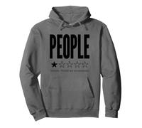 Funny 1 Star People Review Terrible, Je ne Le recommanderais Pas Sweat à Capuche