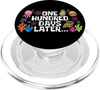Funny 100 Days of School One Hundred Days Later PopSockets PopGrip pour MagSafe