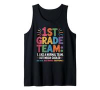 Funny 1st Grade Team Like Normal But Cooler Back To School Débardeur
