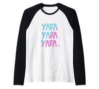 Funny 3 Yada Multicolore Bleu Pastel | Rose Manche Raglan