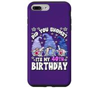 Funny 40th Birthday for Mommy Did You GNOME Its My Birthday Coque pour iPhone 7 Plus/8 Plus