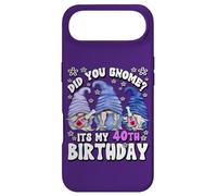 Funny 40th Birthday for Mommy Did You GNOME Its My Birthday Coque pour iPhone Air