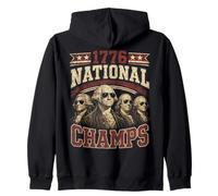 Funny 4th of July 1776 National Champs Founding Fathers Sweat à Capuche