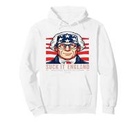 Funny 4th of July Suck it England George Washington 1776 Sweat à Capuche